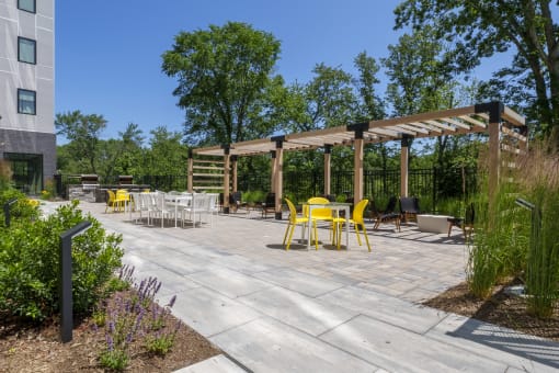 Open Patio at The Aeronaut, Massachusetts