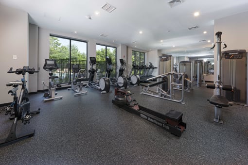Equipped Fitness Center at The Aeronaut, Weymouth