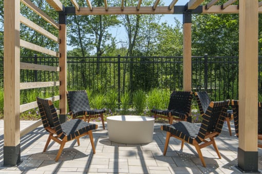 Outdoor Seating Area at The Aeronaut, Weymouth, MA, 02190