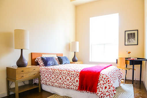 B3 bedroom staged