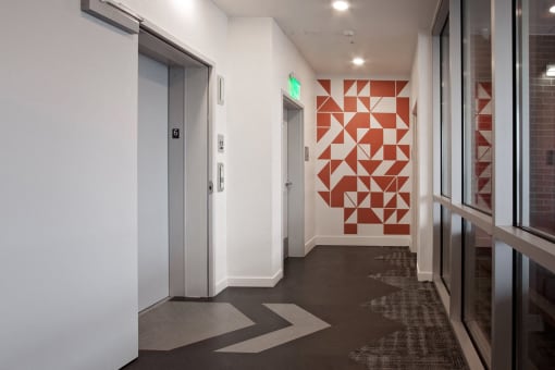 elevator lobby
