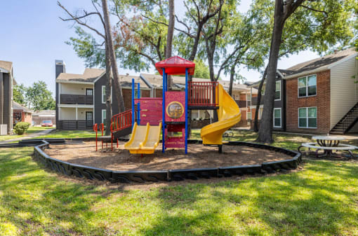 playground at Tall Timbers Apartments, Houston Texas