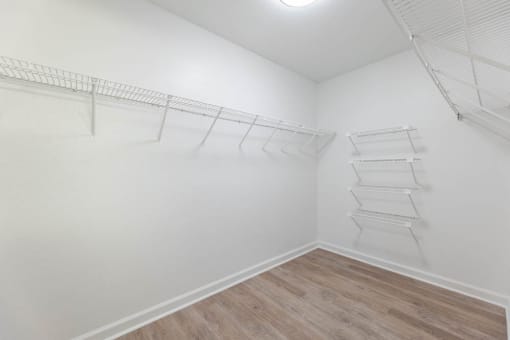 empty room with white walls at Tall Timbers Apartments, Texas