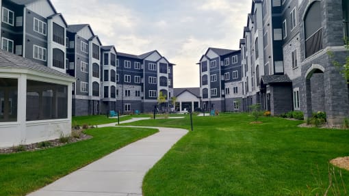 Courtyard area