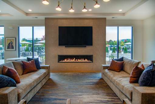 Beautiful Clubhouse at Alta Apartments, Pewaukee, Wisconsin