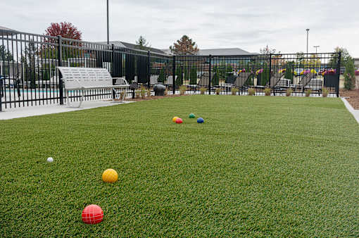 Property Lawn at Alta Apartments, Pewaukee, Wisconsin