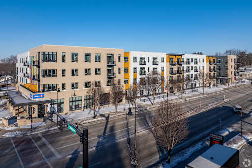 A modern building at Bloom, Wisconsin