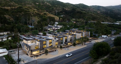 ArtLofts Night View Aerial 2