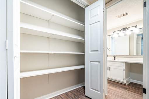 White Closet at Mountain Place Apartments, Stone Mountain, GA, 30083