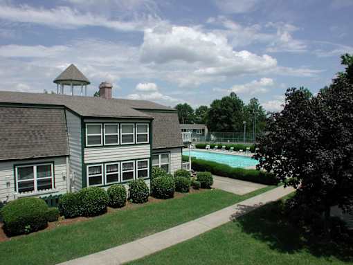 Swimming Pool With Lounge Chairs at Baker Station, Tennessee