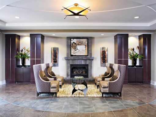 Fireplace Lounge at Hidden Creek, Gaithersburg, MD, 20877