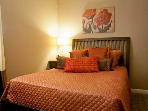 Second bedroom at Emory Woods Apartments, Durham, NC, 28205.