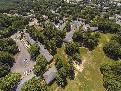 Aerial View at Lexington on the Green, North Carolina
