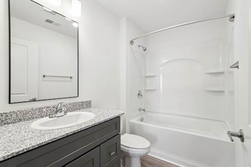 A white bathroom at The Parker North Augusta, North Augusta, SC, 29841
