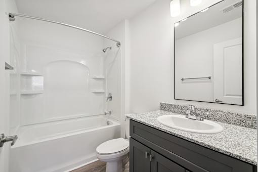 A white bathroom at The Parker North Augusta, North Augusta, SC, 29841