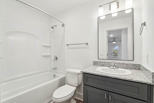 A white bathroom at The Parker North Augusta, North Augusta, SC, 29841