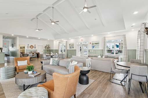 Clubhouse interior at The Parker North Augusta, North Augusta, South Carolina, 29841