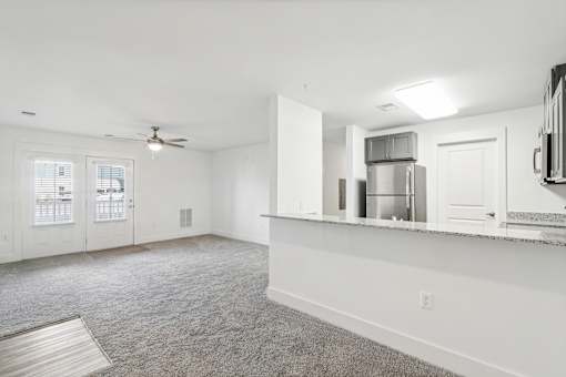 Open living room at The Parker North Augusta, North Augusta, SC, 29841