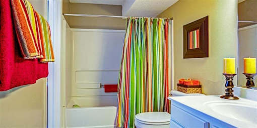 Bathroom at Cape Landing, Myrtle Beach, SC