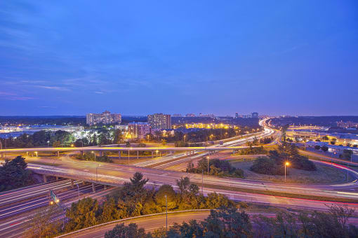 Alexandria at night