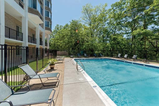 Swimming pool and sundeck