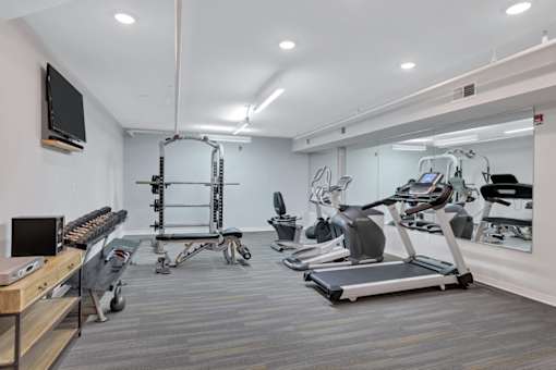 the gym at the adelaideelaide student apartments