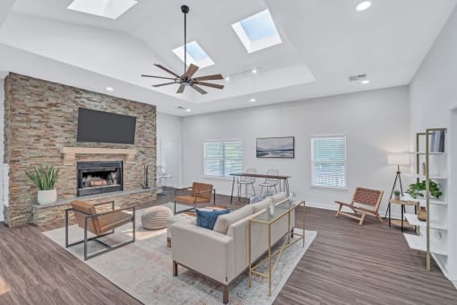 Newly Remodeled Resident Lounge