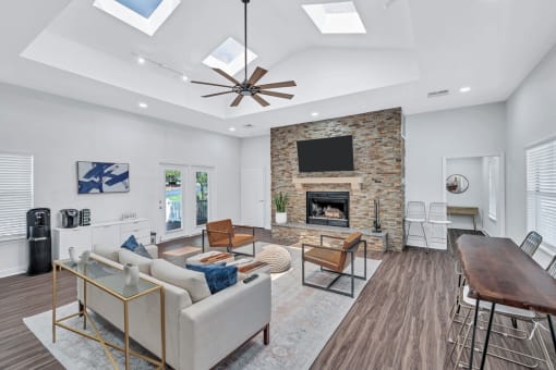 Newly Remodeled Resident Lounge