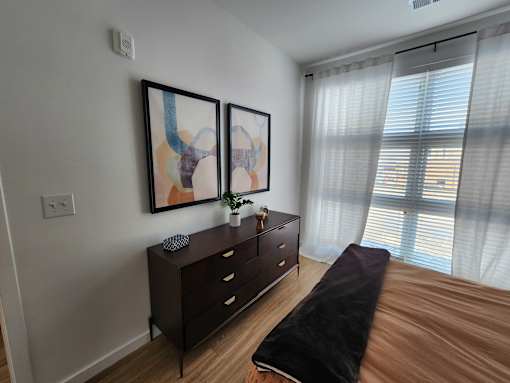 The Current Bedroom windows