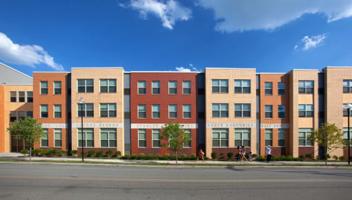 Street view across the street-Legacy Apartments, Pittsburgh, PA 15219