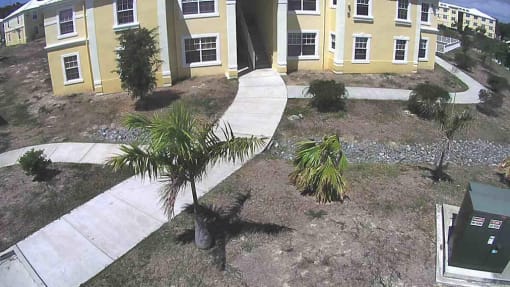 Apartment building walkway-Louis E. Brown Senior Villas, St Croix 00820, U.S. Virgin Islands
