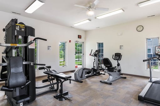 Fitness Center, Duneland Village Apartments Gary, IN