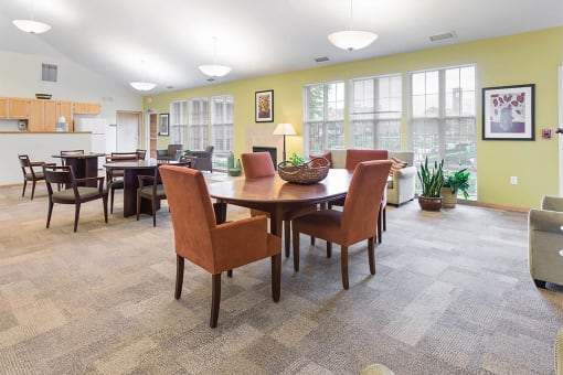 Clubhouse interior-Horace Mann Apartments, Gary, IN