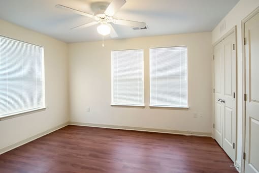 Unfurnished townhouse bedroom-The Lofts at Southside Apartments Durham, NC