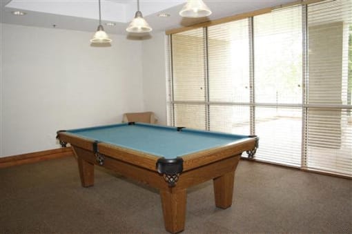 Pool table, Cahill House Apartments, St. Louis, MO
