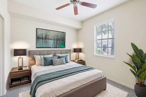 Comfortable Bedroom at The Dakota, Jupiter, FL