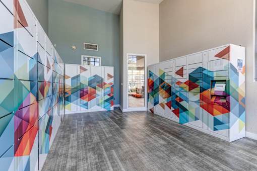 Mail Locker Room at Sweetwater At Metro North Apartments, Phoenix, AZ 85029