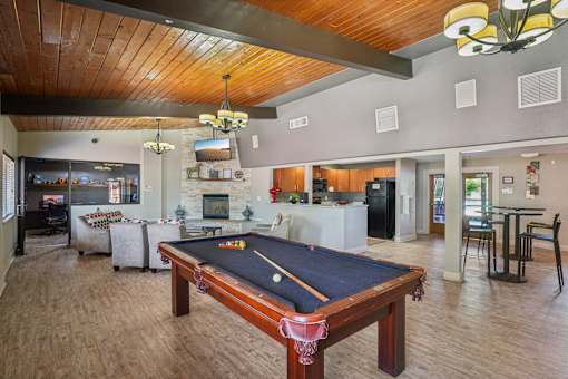 Billiards Table at University Village Apartments, Colorado Springs, CO