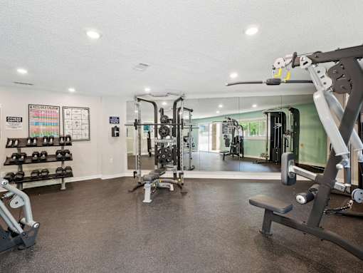 Fitness Center at University Ridge Apartments, Durham, NC