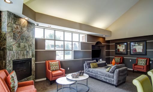 Clubhouse Lounge at Heritage at Hidden Creek, Colorado Springs, CO