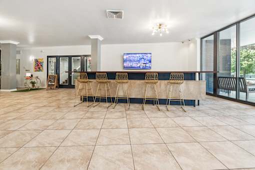 Reception area at Esplanade at City Park, New Orleans, LA