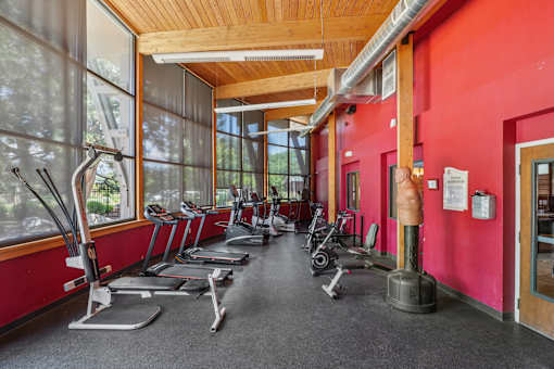 Gym at University Village Apartments, Colorado