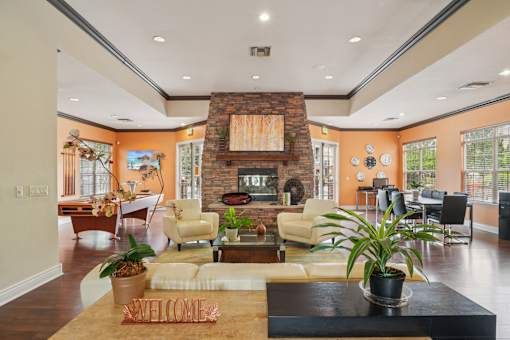 Resident Lounge With TV at Heritage at Stone Mountain, Northglenn, 80233