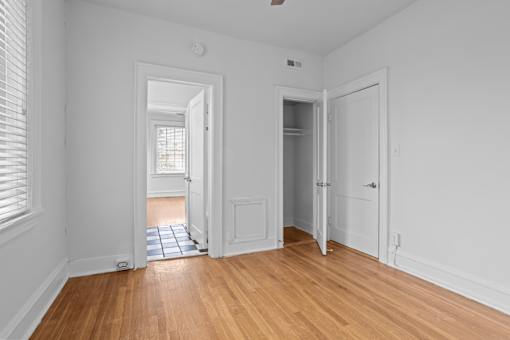 Unfurnished Bedroom at The Collection of Historic Richmond, Virginia