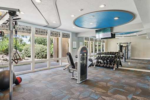 Gym at Whisper Lake Apartments, Florida,32792