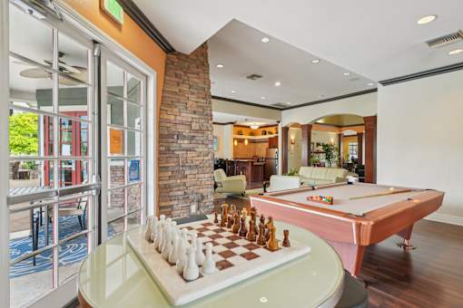 Billiards Table at Heritage at Stone Mountain, Northglenn, CO
