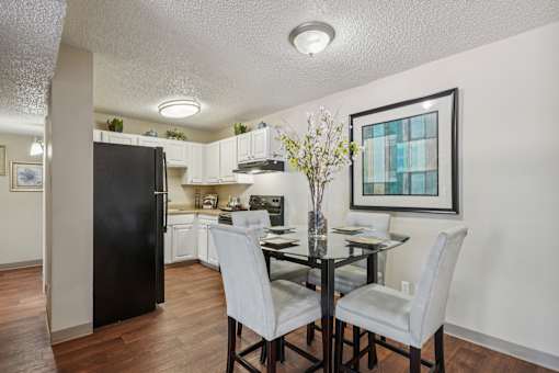 Dining And Kitchen at University Village Apartments, Colorado Springs, 80918