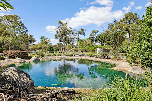 Serene landscape at Whisper Lake Apartments, Winter Park, 32792