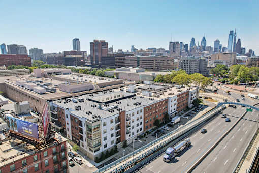 Cityscape at The View at Old City, Philadelphia