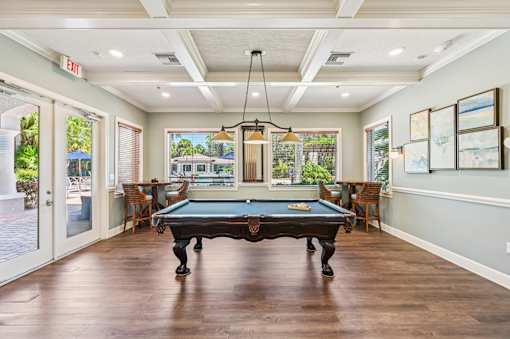 Billiards Table at Heritage Bay, Florida